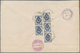 Lettland - Besonderheiten: 1899 Two Registered Letter With Different White Registration Label Both S - Latvia