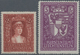 Liechtenstein: 1933, Freimarken 2 Fr. Bräunlichrot Und 5 Fr. Rotviolett, Zwei Postfrische Werte. Mi. - Andere & Zonder Classificatie