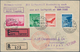 Liechtenstein: 1936. LZ 129/LIECHTENSTEIN 1 NAF. Briefbesonderheit Als R-Expressbrief Mit Seltener A - Other & Unclassified