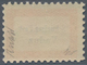 Liechtenstein - Botenpost Vaduz-Sevelen: 1918, (10 H.) Rot/schwarz, Gebührenzettel Vierseitig Gezähn - Andere & Zonder Classificatie