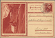 Delcampe - Liechtenstein - Ganzsachen: 1930/1933, Zwei Bild-Ganzsachenkarten 20 Rp., Bedarfsgebraucht Ab "VADUZ - Postwaardestukken