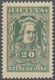 Litauen: 1920, National Assembly, 20sk. Green/lilac, Special Edition, Mint Never Hinged. Only 1956 I - Lituania