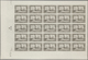 Monaco: 1949, 100th Birthday Of Prince Albert I. Complete Set Of Eight In IMPERFORATE Blocks Of 25 F - Ongebruikt