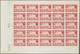 Delcampe - Monaco: 1949, 100th Birthday Of Prince Albert I. Complete Set Of Eight In IMPERFORATE Blocks Of 25 F - Unused Stamps