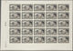 Delcampe - Monaco: 1949, 100th Birthday Of Prince Albert I. Complete Set Of Eight In IMPERFORATE Blocks Of 25 F - Unused Stamps