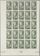 Delcampe - Monaco: 1949, 100th Birthday Of Prince Albert I. Complete Set Of Eight In IMPERFORATE Blocks Of 25 F - Ongebruikt