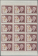 Monaco: 1963, Birth Centenary Of Pierre De Coubertin, 1fr. Imperforate Block Of 15, Mint Never Hinge - Ongebruikt