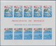 Monaco: 1986, Europa-CEPT ‚Nature Convention And Environment Protection‘ IMPERFORATE Miniature Sheet - Unused Stamps