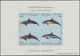 Monaco: 1992/1994, Whales And Dolphins Set Of Three Different IMPERFORATE Miniature Sheets, Mint Nev - Ongebruikt