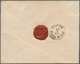 Montenegro: 1892, Envelope To Austria (Moravia) Franked Second Printing 7n Pale Venetian Red, Perf 1 - Montenegro