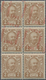 Montenegro: 1905. Granting Of Constitution. Prince Nicholas 1902 Definitives Overprinted "USTAV/ Nik - Montenegro