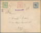 Montenegro - Ganzsachen: 1894. 10n Blue Prince Nicholas Stationery Envelope, 157 X 126 (knife B, Typ - Montenegro