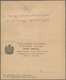 Montenegro - Ganzsachen: 1897. 2n Ochre/buff Prince Nicholas Double Stationery Card (head Type I, Pl - Montenegro