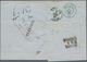 Niederlande - Vorphilatelie: 1852/1853, Two Folded Letter-sheets With Straight Line GINNEKEN, Each S - ...-1852 Prephilately