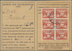 Niederlande: 1928/1943, Lot With 3 Postbus Cards, Comprising 2 1/2 G Rose Wilhelmina (Mi.169 A), Sin - Andere & Zonder Classificatie