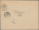 Niederlande - Ganzsachen: 1899, Envelope 5 C. Red Uprated 7 1/2 C. Brown And 10 C. Grey Tid "'SGRAVE - Postwaardestukken