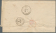 Norwegen: 1875, Registered Folded Letter, Franked With 24 Sk. Coat Of Arms Brown And Pair Of 1 Sk. P - Cartas & Documentos