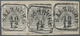 Österreich: 1850, 2 Kreuzer, Handpapier, Gute Farbe Silbergrau, Allseits Vollrandiger Waagerechter D - Andere & Zonder Classificatie