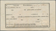 Österreich: 1850, 6 Kreuzer Rötlichbraun Auf Handpapier, Type Ib, Auf Kompletter Retour-Recepisse Vo - Otros & Sin Clasificación