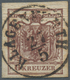 Delcampe - Österreich: 1850, 6 Kreuzer Rötlichbraun Auf Handpapier, Type Ib, Auf Kompletter Retour-Recepisse Vo - Andere & Zonder Classificatie