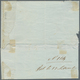 Österreich - Lombardei Und Venetien: 1850, 15 C Rot, Handpapier, Type III, übergehend Entwertet Mit - Lombardije-Venetië