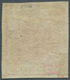 Österreich - Lombardei Und Venetien: 1854, 15 Cent. Rot Vollrandig Ungebraucht, Restgummi, Oben Schr - Lombardo-Veneto