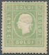 Österreich - Lombardei Und Venetien: 1862, 3 So Grün, Type II, Postfrisch Mit Vollem Originalgummi, - Lombardy-Venetia