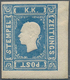 Österreich - Lombardei Und Venetien - Zeitungsmarken: 1858, (1.05 Kr.) Blau, Farbfrisches, Allseits - Lombardije-Venetië