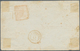 Österreichische Post In Der Levante: 1867, R-Briefvorderseite Mit 25 Soldi Franz Josef, Grober Druck - Eastern Austria