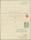 Österreich - Ganzsachen: 1914 Ungebrauchte Doppelkarte 5 Heller Grün (nur Frageteil) Auf Rahmfarben, - Otros & Sin Clasificación