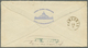 Österreich - Sonderstempel: 1873 (13.8.), Vordruckumschlag 'United States Commission Office, II. Nor - Frankeermachines (EMA)