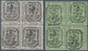 Ostrumelien: 1885. Ottoman Stamps Of 1884 Overprinted "JUZNA BULGARIJA" (cyrillic) Arounf "Bulgarian - Other & Unclassified