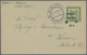 Polen - Ganzsachen: 1919 Commercially Used And Revalued Postal Stationery Card, Original Card From A - Postwaardestukken