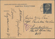 Polen - Ganzsachen: 1939, 15 Gr. Stat. Card Written 2 SEP. 39 And Posted From "LOWICZ 4. IX.39" With - Enteros Postales
