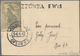 Polen - Lagerpost: Woldenberg: 1942, Internal Camp Mail 10 F Smooth Average Grey Blue Paper On Provi - Other & Unclassified
