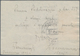 Polen - Lagerpost: Woldenberg: 1942, Internal Camp Mail 10 F, Grey Blue Paper On Provisional Card Ma - Other & Unclassified