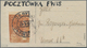 Polen - Lagerpost: Woldenberg: 1942, Internal Camp Mail 10 F Yellowish Rough Thick Paper On Provisio - Other & Unclassified