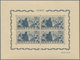 Delcampe - Portugal: 1946, Portuguese Castles ‚set Of Four‘ Miniature Sheets With Plate Numbers 1 To 4, Mint Ne - Andere & Zonder Classificatie