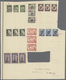 Rumänien: 1922. 7 Strips Of 3, On UPU Album Sheet, Red Overprint "specimen Collection De Mauritanie" - Andere & Zonder Classificatie