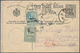 Rumänien - Ganzsachen: 1878/1923, Group Of 4 Different Postal Stationery Cards With Better Usages, C - Postal Stationery