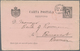 Rumänien - Ganzsachen: 1893, 5 Bani Black Postal Stationery Card Tied By Circle Cancel "BOSTON.MASS. - Postal Stationery