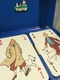 Delcampe - JEUX DE CARTES EN VOITURE TINTIN + BD Hergé Milou - Jouets Anciens