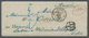Russland: 1860, Small Cover With Content From PARIS 27 SEPT 60 With Post-contract Mark "F. 33" Par V - Cartas & Documentos