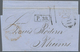 Delcampe - Russland: 1863/1866, Four Folded Letters From RIGA Adressed To Roederer In Reims Bearing Different T - Brieven En Documenten