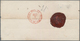 Russland: 1872. Outer Letter Sheet From A Border Post Office, Skulyany (Bessarabia Province), Franke - Cartas & Documentos