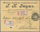 Russland: 1913 Two Covers Sent To Nuremberg, One By Registered Mail From Lougansk (Ukraine) And One - Briefe U. Dokumente