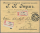 Russland: 1913 Two Covers Sent To Nuremberg, One By Registered Mail From Lougansk (Ukraine) And One - Brieven En Documenten