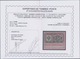 Russland - Dienstmarken: Russian Consular Airpost, 1922 24m On 3r, Type II, Position 16, SURCHARGE I - Tribunal Services