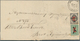 Russland - Wendensche Kreispost: 1887 Entire Letter From Wenden, Franked By 1884 2k. Green, Red & Bl - Andere & Zonder Classificatie