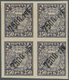 Russland - Lokalausgaben 1920/22: 1922. SMOLENSK. 7500r On 250r In A Block Of 4. Mint, NH. - Unused Stamps